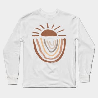 Boho Rainbow Long Sleeve T-Shirt